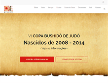 Tablet Screenshot of judobushido.com.br